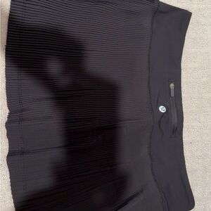 Black Pleated Skirt